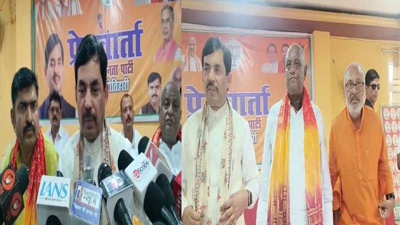 शाहनवाज हुसैन का राहुल पर तंज, कहा- वोटर अधिकार यात्रा पूरी तरह से फ्लॉप