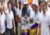 मतदाता अधिकार यात्रा : सासाराम पहुंचे राहुल, थोड़ी देर में होगी शुरू, लालू ने कहा- नहीं देंगे मिटने लोकतंत्र