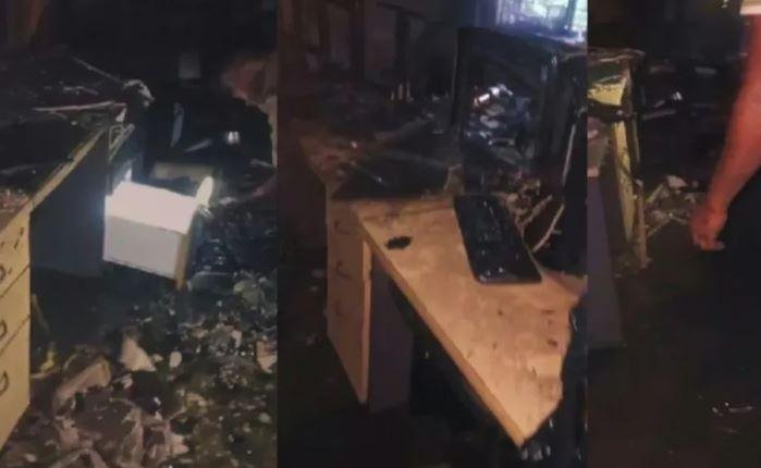 रांची पुलिस मुख्यालय के डाटा सेंटर में लगी आग, कई कंप्यूटर जलकर राख