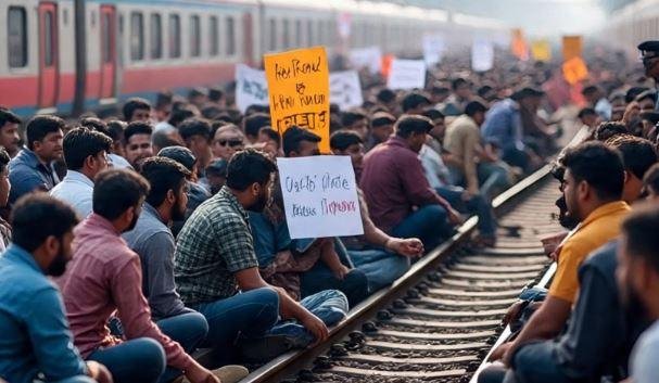 Kurmi Samaj का Rail Roko आंदोलन: कई ट्रेनों के परिचालन पर असर