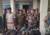 SSB ने सर्च ऑपरेशन में बरामद किया हथियारों का जखीरा, जंगल में छिपा रखे थे नक्सली