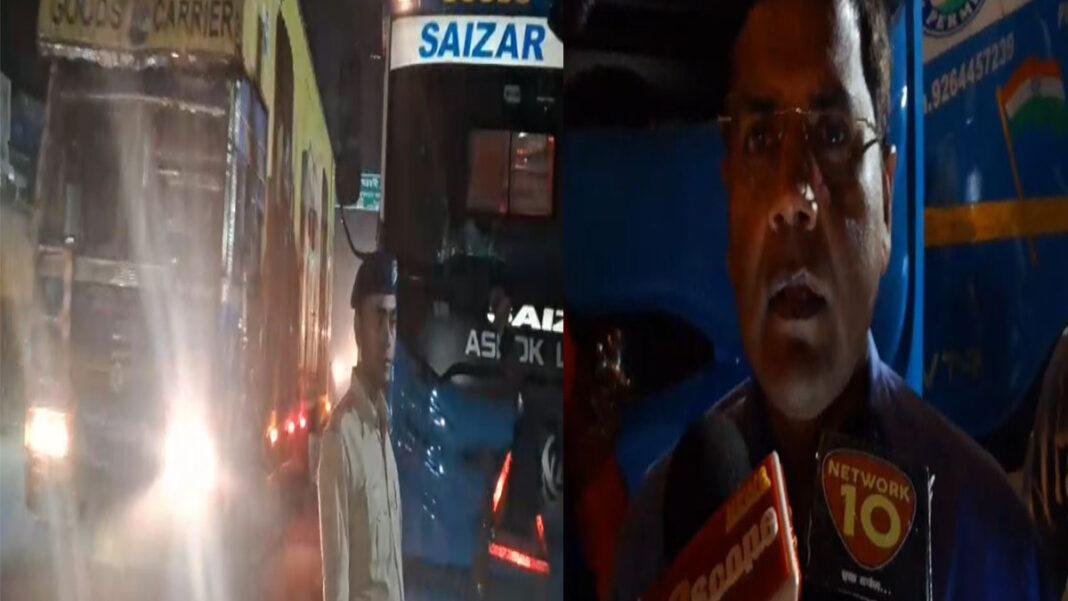 चुनाव के मद्देनजर बॉर्डर क्षेत्र में प्रशासन की चौकसी, उत्तर प्रदेश बॉर्डर पर देर रात चला चेकिंग अभियान