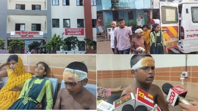 NH-722 पर ट्रक व स्कूली ऑटो में भीषण टक्कर, 3 की मौत, आधा दर्जन बच्चे जख्मी
