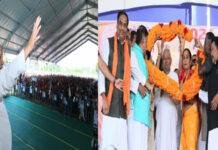 कार्यकर्ताओं के साथ संवाद कार्यक्रम में शामिल हुए मुख्यमंत्री, सरकार के कामों के बारे में बताया