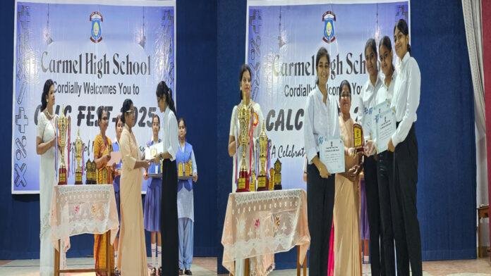 माउंट कार्मेल हाईस्कूल में CALCFEST 2025 का भव्य आयोजन