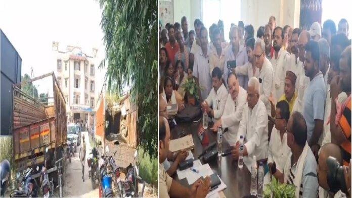 माई बहिन मान योजना का फार्म भरवा रहें राजद कार्यकर्ताओं को पुलिस ने दबोचा, राजद नेताओं ने काटा बवाल