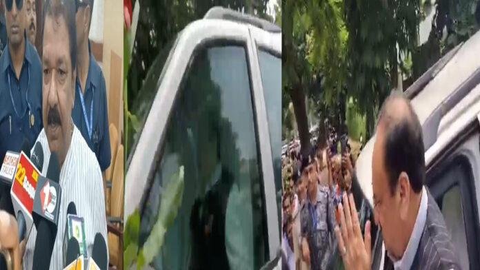 BJP के राष्ट्रीय अध्यक्ष पहुंचे नड्डा, पटना एयरपोर्ट पर नेताओं ने किया स्वागत