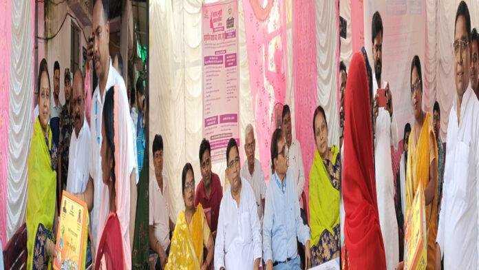 MLA दामोदर रावत ने स्वास्थ्य केंद्र झाझा में स्वस्थ नारी सशक्त परिवार अभियान का किया उद्घाटन