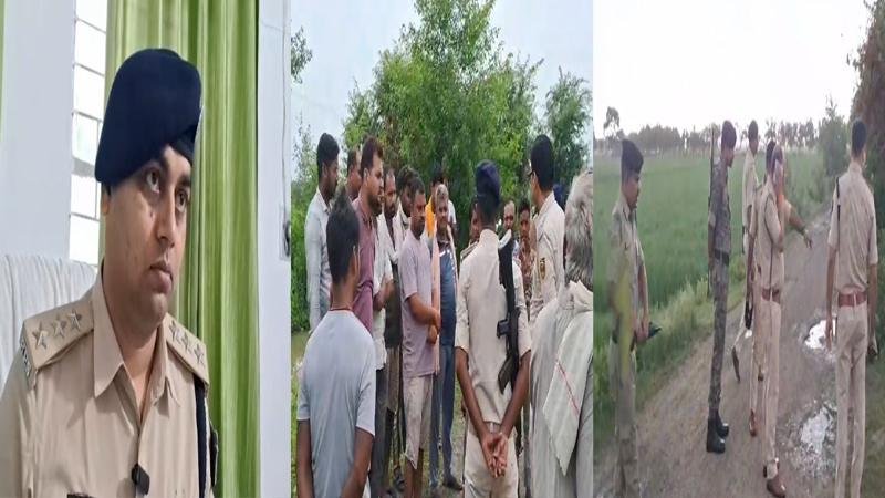 शराब तस्कर की बाइक ने किसान को मारा धक्का, तस्करों ने की फायरिंग