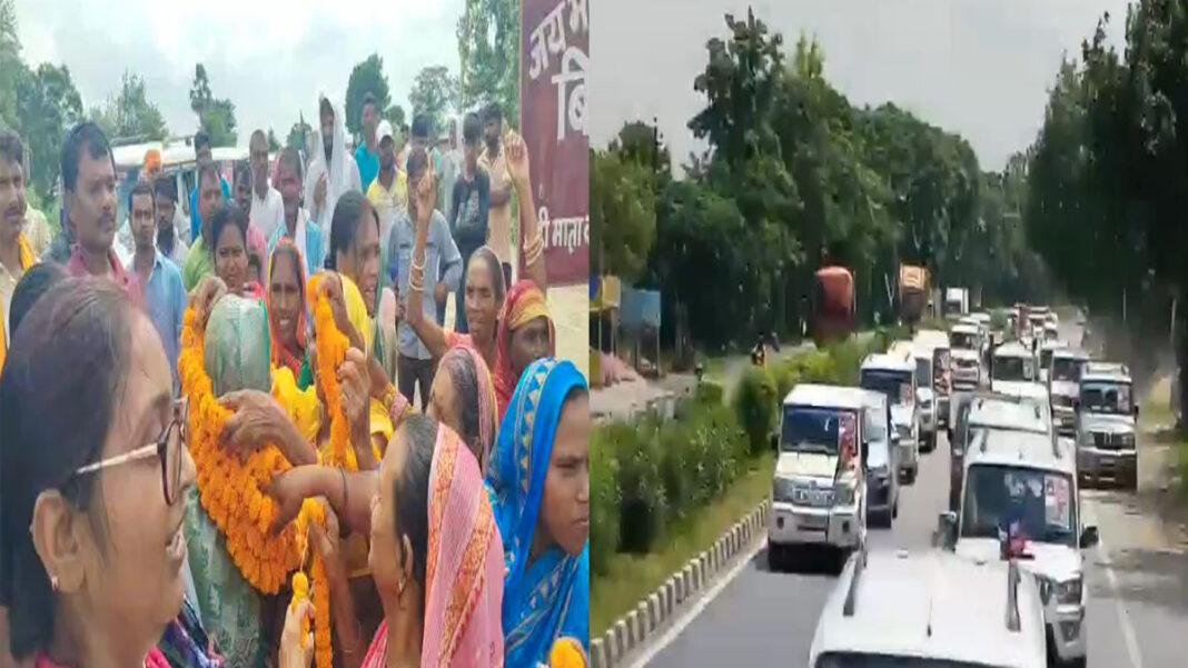 चिराग के रैली को सफल बनाने के लिए जी जान से लगी हुई है प्रो. संगीता सिंह