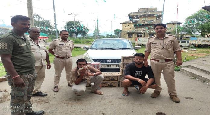 दशहरा त्योहार को लेकर शराब भंडारण में जुटे तस्कर, अवैध बियर के साथ 2 गिरफ्तार