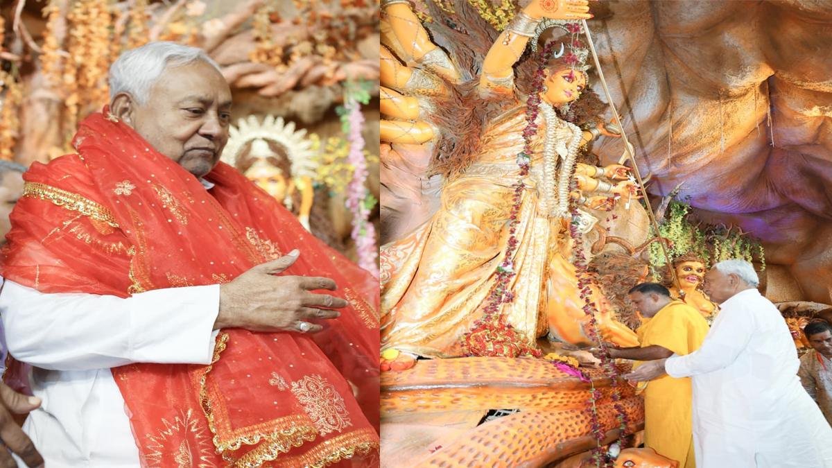 Nitish Durgapuja 1 Bihar News, Jharkhand News & Live Updates