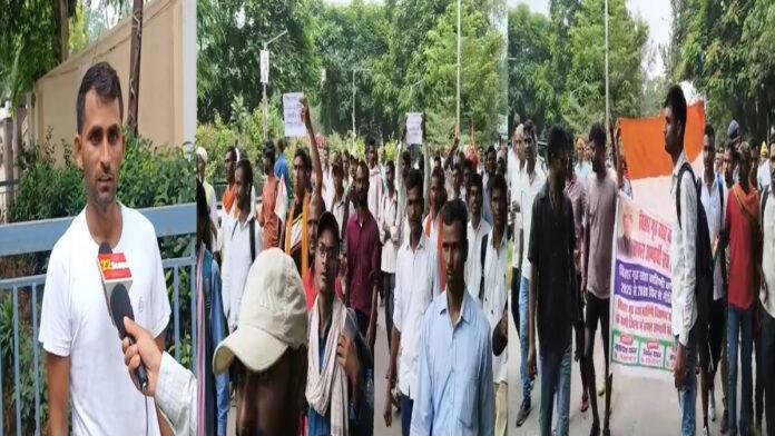 समान काम के लिए समान वेतन को लेकर पटना में होमगार्ड जवानों का जोरदार प्रदर्शन, पुलिस ने रोका