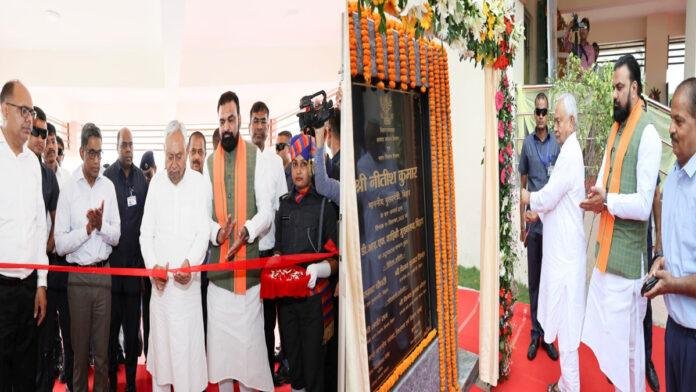 मुख्यमंत्री ने राज्य आपदा रिस्पॉन्स बल वाहिनी मुख्यालय भवन का किया उद्घाटन