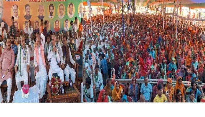 सुपौल में NDA कार्यकर्ता सम्मेलन, भारी बारिश में भी कार्यकर्ताओं का उत्साह चरम पर