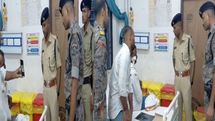 सड़क दुर्घटना में घायल हुए ASI, हालचाल लेने अस्पताल पहुंचे SP