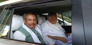 चुनाव प्रभारी बनने के बाद पटना पहुंचे धर्मेद्र प्रधान, साथ में बीएल संतोष