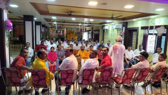 मनेर विधानसभा एनडीए कार्यकर्ता सम्मेलन की तैयारी को लेकर बैठक संपन्न