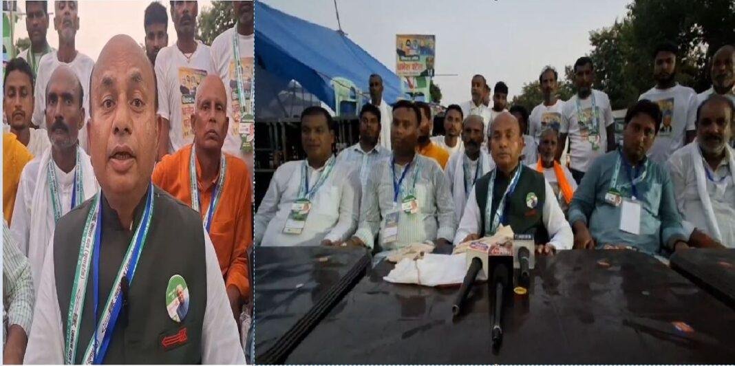 जदयू के संभावित प्रत्याशी धनेश पटेल लोगों से मांगा अपने पक्ष में समर्थन, सभी पंचायतों में उद्योग लगाने का किया वादा
