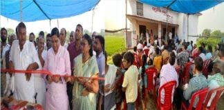 लक्ष्मीपुर के गुरिया में विवाह भवन का विधायक ने किया उद्घाटन, बोले- सरकार की प्राथमिकता विकास व जनकल्याण 