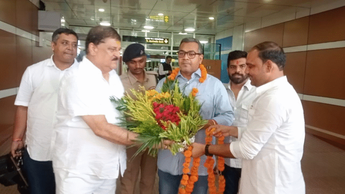चिराग की रैली की तैयारियों को लेकर Bagdogra पहुंचे जमुई MP