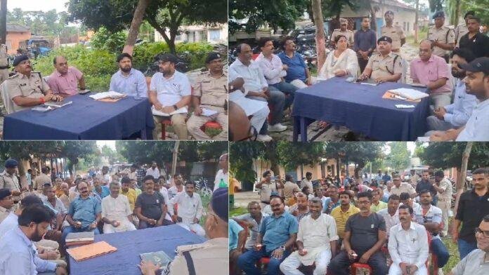 दुर्गा पूजा को लेकर हुई शांति समिति की बैठक, DJ पर रहेगी मनाही, CCTV लगाना होगा अनिवार्य