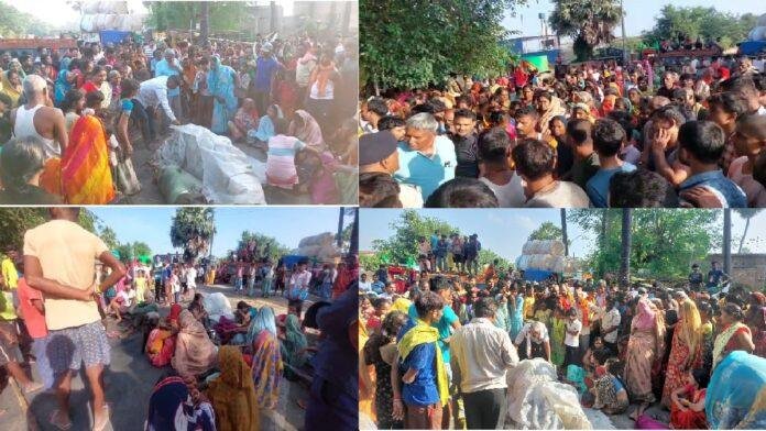 ग्रामीण चिकित्सक की अपहरण कर हत्या, भड़के ग्रामीणों ने पुलिस के खिलाफ नारेबाजी, आगजनी व सड़क जाम