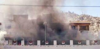 protest in leh