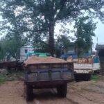 बालू लदा ट्रैक्टर जब्त 22Scope News