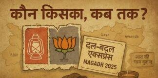 Magadh Election 2025 Special: “कौन किसका, कब तक?”  Magadh Election 2025 Special: “कौन किसका, कब तक?”
