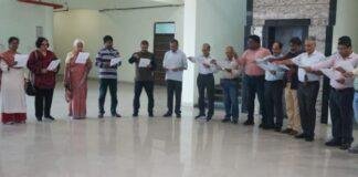 CUJ Vigilance Awareness Week 2025: कर्मचारियों ने ली ‘सत्यनिष्ठा की शपथ’  CUJ Vigilance Awareness Week 2025: कर्मचारियों ने ली ‘सत्यनिष्ठा की शपथ’