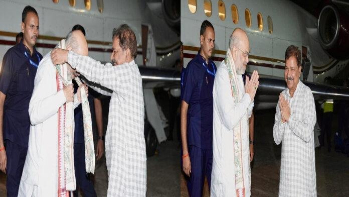 Breaking : पटना पहुंचे अमित शाह, 3 दिन के दौरे पर आए हैं बिहार