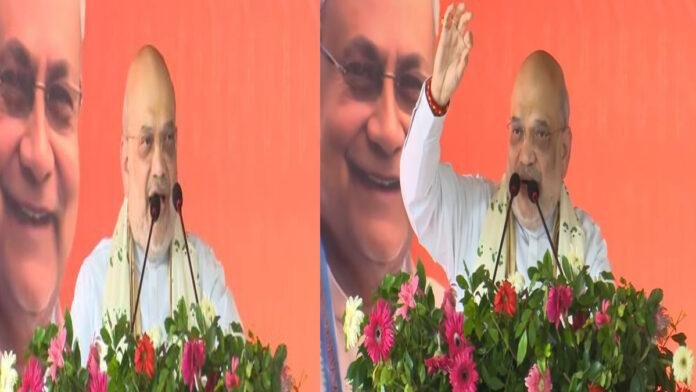 Amit-Siwan सिवान में गरजे शाह, कहा- ये भूमि महान राजेंद्र बाबू की भूमि है, लालू-राबड़ी के जंगलराज को वर्षों तक सहा है