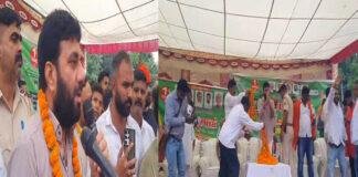 कर्णपुरा में JDU प्रत्याशी पप्पू पांडे का भव्य स्वागत, समर्थकों ने किया दूध से अभिषेक और सिक्कों से तौल कर्णपुरा में JDU प्रत्याशी पप्पू पांडे का भव्य स्वागत, समर्थकों ने किया दूध से अभिषेक और सिक्कों से तौल