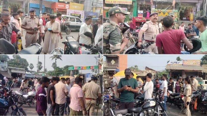 विधानसभा चुनाव को लेकर प्रशासन पूरी तरह मुस्तैद, अमरपुर में प्रशासन का सघन वाहन जांच अभियान