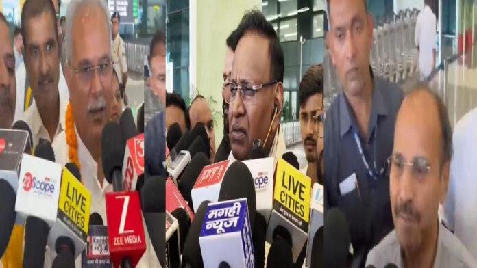 कांग्रेस के बघेल, अधीर व उदित पहुंचे पटना, कहा- CM का चेहरा हाईकमान करेगा