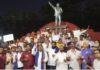 दलित IPS पूरन कुमार की आत्महत्या और मुख्य न्यायाधीश पर टिप्पणी के विरोध में कैंडल मार्च, न्याय की मांग