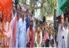 NDA और राजद प्रत्याशियों ने भरा पर्चा, समर्थन में उपमुख्यमंत्री और सांसद रहे मौजूद
