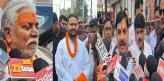 मंत्री प्रेम कुमार के नामांकन में पहुंचे मध्य प्रदेश के मुख्यमंत्री मोहन यादव, बेलागंज से विश्वनाथ यादव ने भी भरा पर्चा