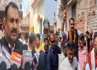 BSP प्रत्याशी चितरंजन कुमार ने चलाया चुनावी अभियान, लोगों ने पुष्प वर्षा कर किया जोरदार स्वागत BSP प्रत्याशी चितरंजन कुमार ने चलाया चुनावी अभियान, लोगों ने पुष्प वर्षा कर किया जोरदार स्वागत