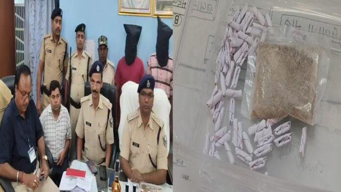 Jamui Police झाझा पुलिस को मिली बड़ी सफलता, 2 भाइयों के अवैध धंधे पर लगा विराम, भारी मात्रा में ब्राउन शुगर के साथ नगद बरामद