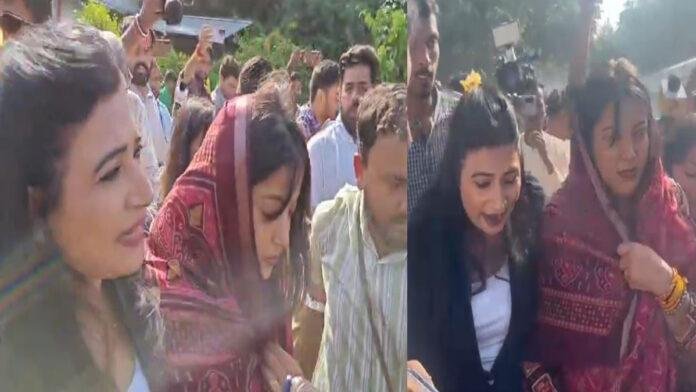 पवन की पत्नी ज्योति सिंह प्रशांत से मिलने पहुंची, लड़ेंगी चुनाव ?