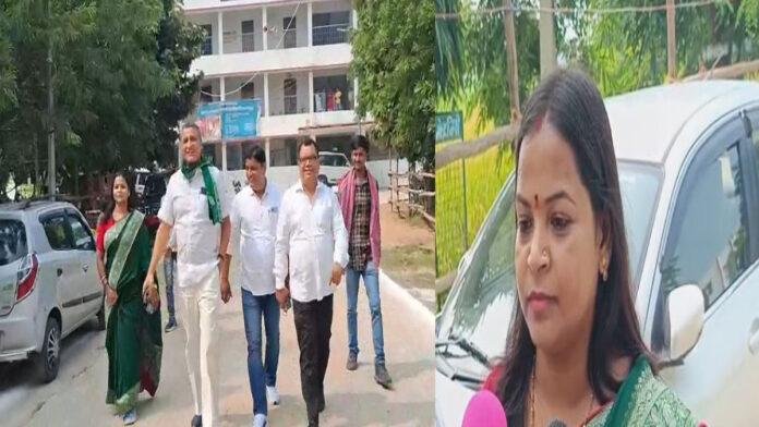 मोहनिया विधानसभा से RJD प्रत्याशी श्वेता सुमन ने किया नामांकन, सत्ता पक्ष पर साधा निशाना