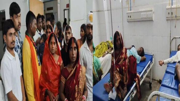 Nawada Marpeet छठ घाट पर 2 पक्षों के बीच जमकर मारपीट, 6 महिला समेत 11 लोग घायल, घायलों में 2 रेफर