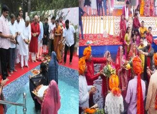 छठ व्रती अहले सुबह घाटों पर पहुंचकर भगवान भास्कर को दिया अर्घ्य, पटना में नीतीश व चिराग ने दिया अर्घ्य छठ व्रती अहले सुबह घाटों पर पहुंचकर भगवान भास्कर को दिया अर्घ्य, पटना में नीतीश व चिराग ने दिया अर्घ्य