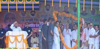 छपरा से नीतीश की हुंकार, RJD पर हमला बोलते हुए कहा- 'पहले क्या स्थिति थी, शाम में लोग निकलते नहीं थे'