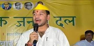 जय श्रीराम का नारा सुनकर भड़क गए तेज प्रताप, कहा- जय सियाराम