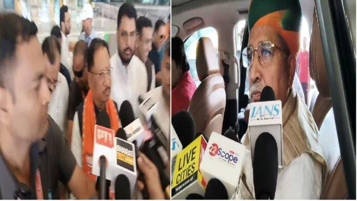 चुनावी दौरे पर बीजेपी के दिग्गज, मुख्यमंत्री विष्णुदेव साई, सीएम योगी और केंद्रीय मंत्री अर्जुन मेघवाल पहुंचे पटना