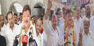 बाबा बूढ़ानाथ दरबार पहुंचे भागलपुर कांग्रेस विधायक अजीत शर्मा, आज भरेंगे पर्चा