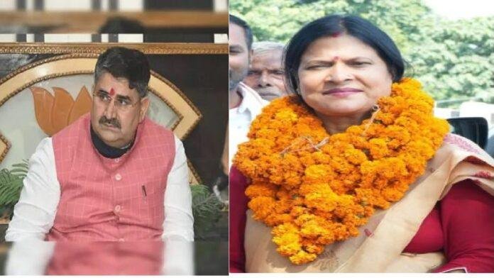 बीजेपी कार्यालय में नाराज रामसूरत राय समर्थकों का हंगामा, टिकट कटने से भड़के हैं कार्यकर्ता